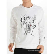 Cool Skull Design Fashion Cotton Custom Men Long Sleeve T-Shirt